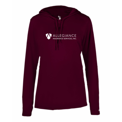 Allegiance  - B-Core L/S Women's Hood Tee
