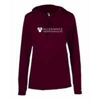Allegiance  - B-Core L/S Women's Hood Tee