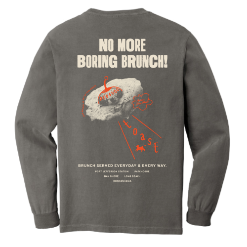 ToastCoffeeHouse - Long Sleeve Pocket T-Shirt - v2