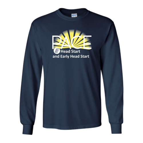 PACE - Gildan - Unisex Cotton Long Sleeve T-Shirt