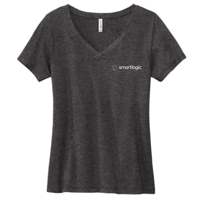 SmartLogic - Volunteer Knitwear - Women's Daily V-Neck Tee USA-Made