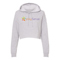 playSense - Independent Trading - Women's Crop Hoodie