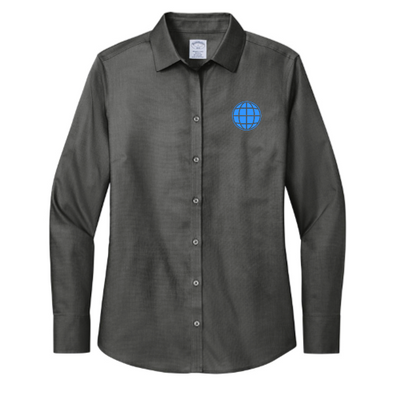 Atlas Mobility - Brooks Brothers Women's Wrinkle-Free Stretch Nailhead Shirt v3