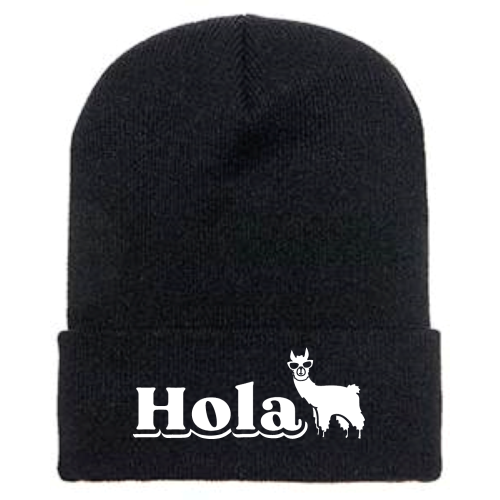 HolaMarketingFirm - Cuffed Knit Beanie