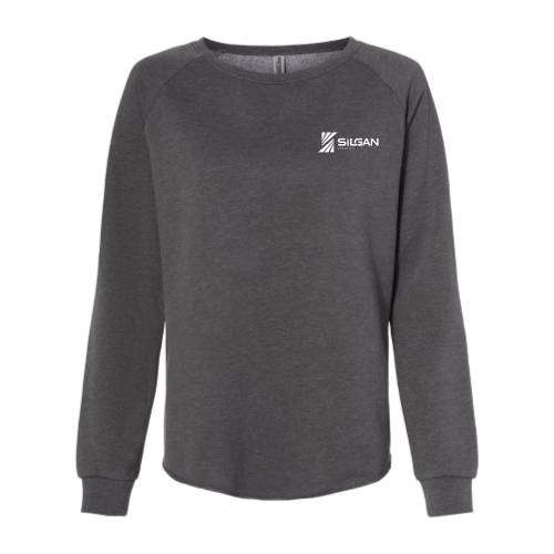 SilganPlastics - Independent Trading Women's California Wave Wash Crewneck Sweatshirt