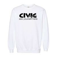 CivicTheatreMerch - Pigment-Dyed Crewneck Sweatshirt