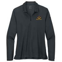Happy Solar - Nike Ladies Dri-FIT Long Sleeve Polo