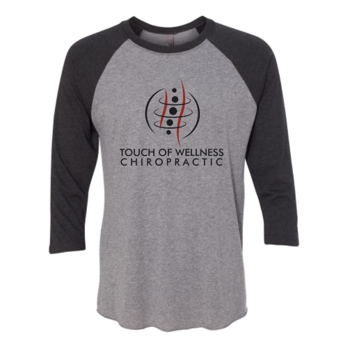 Touch of Wellness - Next Level Triblend Three-Quarter Raglan T-Shirt