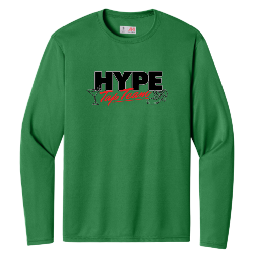 Hype Tap Team - A4 Cooling Performance Long Sleeve Tee - v1