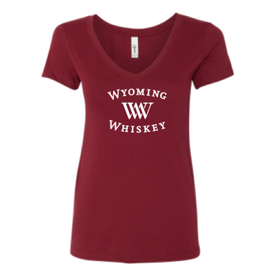 WyomingWhiskey - Next Level - Womens V-Neck 1540