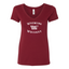 WyomingWhiskey - Next Level - Womens V-Neck 1540