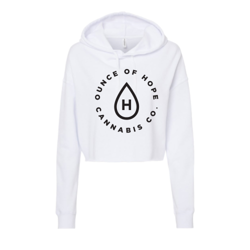 Ounce of Hope - Independent Trading  Women's Crop Hoodie