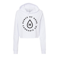 Ounce of Hope - Independent Trading  Women's Crop Hoodie