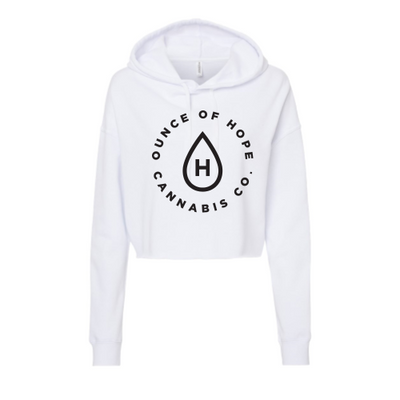 Ounce of Hope - Independent Trading  Women's Crop Hoodie
