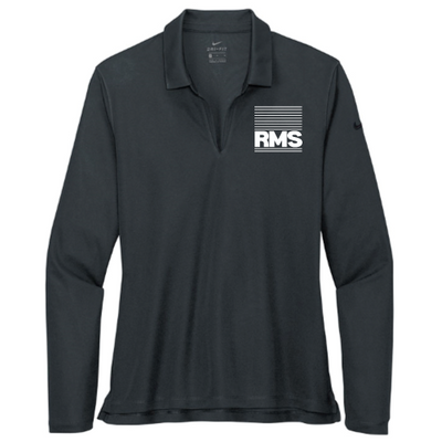 RMS - Nike Ladies Dri-FIT Micro Pique 2.0 Long Sleeve Polo