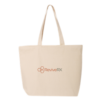 ReviveRX - 24.5L Canvas Zippered Tote