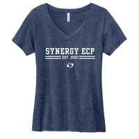 SynergyECP - Volunteer Knitwear Women's Daily V-Neck Tee USA-Made - v4