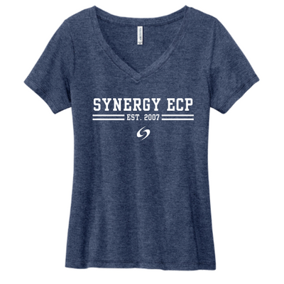 SynergyECP - Volunteer Knitwear Women's Daily V-Neck Tee USA-Made - v4