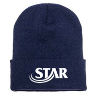 StarAutismSupport - Adult Cuffed Knit Beanie