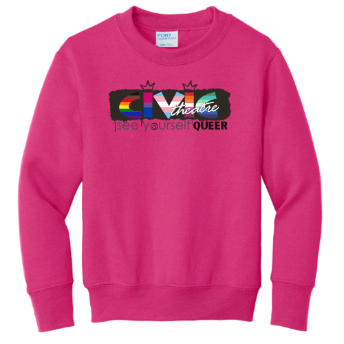 CivicTheatre - Port & Company Youth Crewneck Sweatshirt