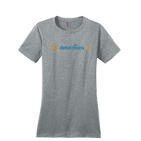 detections.ai - District Made Ladies Perfect Weight Crew Tee