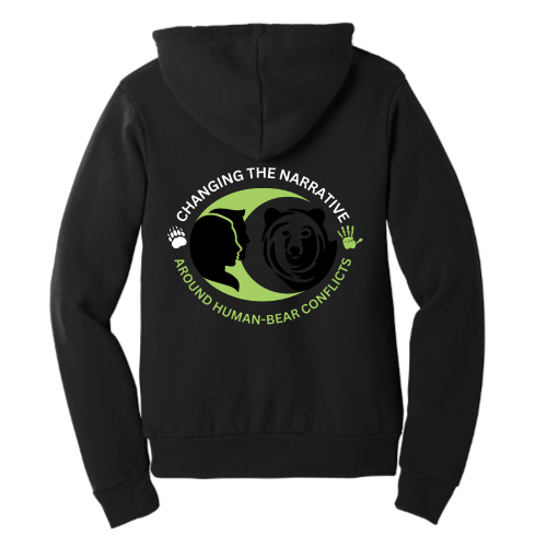 HumanBearConflicts - Unisex Poly/Cotton Hoodie