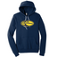 EgraWaves - Unisex Poly/Cotton Hooded Pullover Sweatshirt