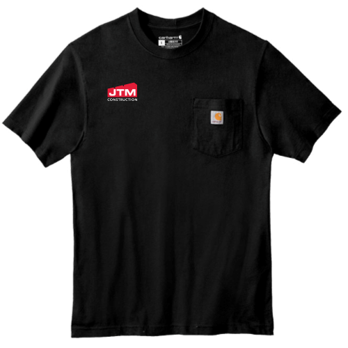 JTM Construction - Carhartt Workwear Pocket Short Sleeve T-Shirt