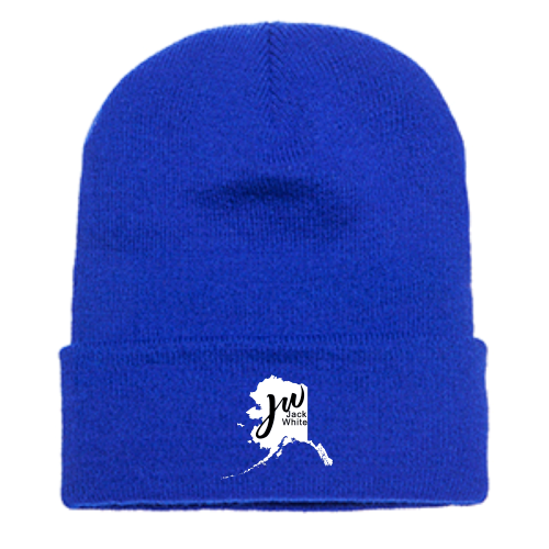 Jack White Real Estate - Adult Cuffed Knit Beanie v4