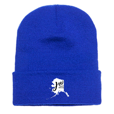 Jack White Real Estate - Adult Cuffed Knit Beanie v4