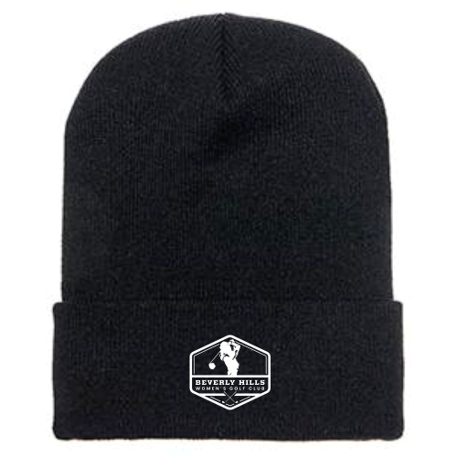 BeverlyHillsWomensGolfClub - Adult Cuffed Knit beanie