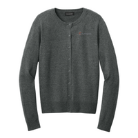 Synoptek - Port Authority Women’s Easy Care Crewneck Cardigan Sweater