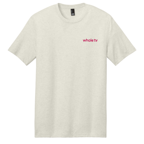 WhaleTV - District Made Mens Perfect Weight Crew Tee