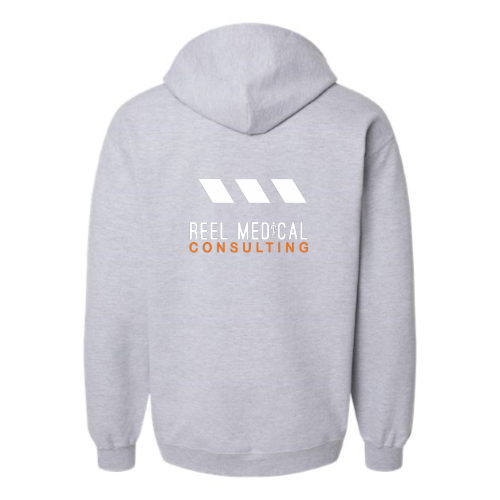 Reel Medical Consulting - Gildan Softstyle Full-Zip Hooded Sweatshirt v1