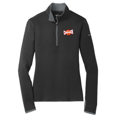 CrunchFitness - Nike Golf Ladies Dri-FIT Stretch 1/2-Zip Cover-Up