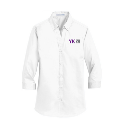 YK - Port Authority - Ladies Three-Quarter Sleeve Shirt