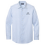 White/ Newport Blue Grid Check