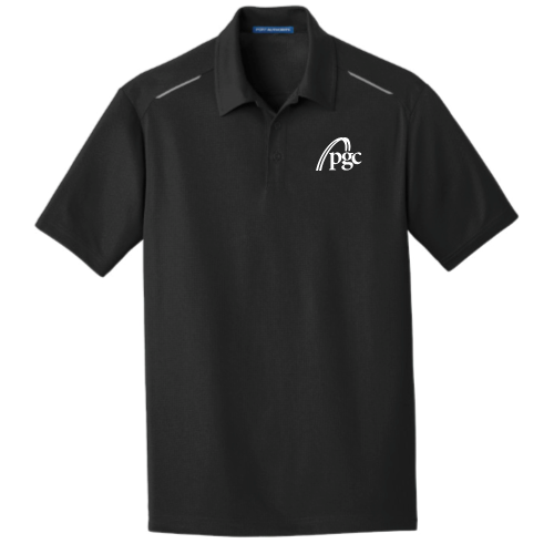 PGC - Port Authority Pinpoint Mesh Polo