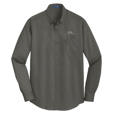 Rocky Mountain Tiny Homes - Port Authority Men's SuperPro Twill Shirt v1