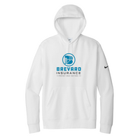 BrevardInsurance - Nike Club Fleece Sleeve Swoosh Pullover Hoodie