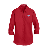JacksPlumbing Port Authority - Ladies Three-Quarter Sleeve Shirt