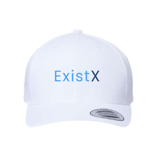 ExistX - CVC Snapback Cap - White