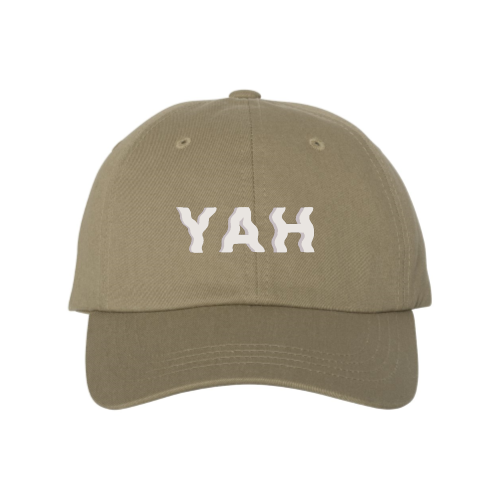 Dark Black - YAH Dad Cap