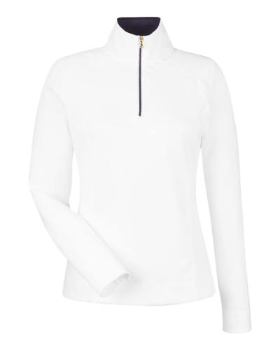PRINTED - Fairway & Greene Women's Wells Quarter-Zip Tech Pullover F12250