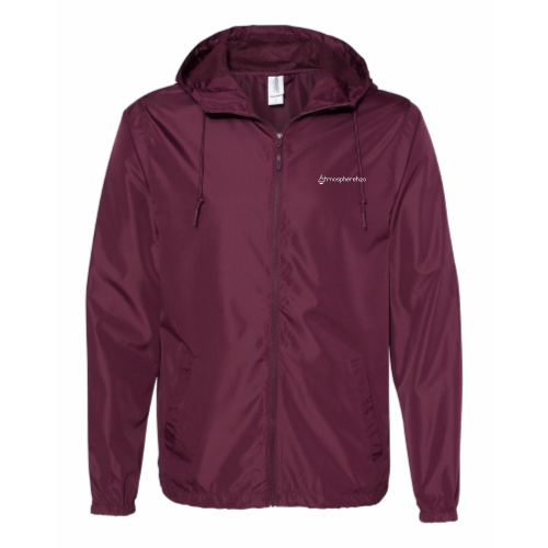 AtmosphereH20 - Independent Trading Lightweight Windbreaker Full-Zip Jacket v1