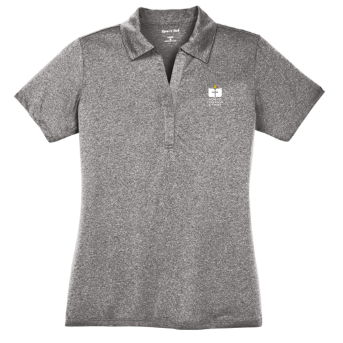 MemphisTheologicalSeminary - Sport-Tek Ladies Heather Contender Polo