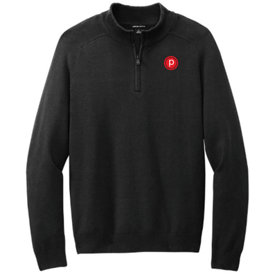 PureBarreLA - MercerMettle - Men's Quarter-Zip Sweater