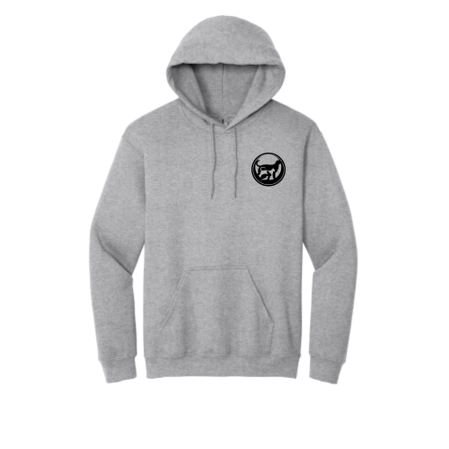 ProgressiveAnimal - EMB Gildan Heavy Blend Hooded Sweatshirt Light