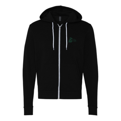 Zu - Unisex Sponge Fleece Full-Zip Hooded Sweatshirt