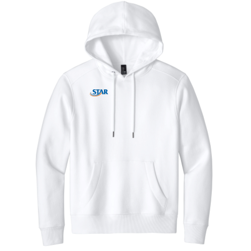 StarAutismSupport - District Perfect Weight Fleece Hoodie DT1101